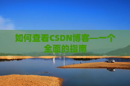 如何查看CSDN博客—一个全面的指南